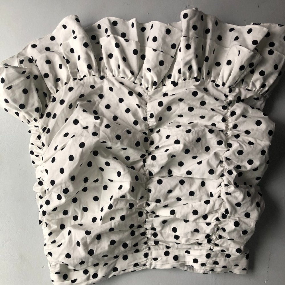 Polka dot skirt